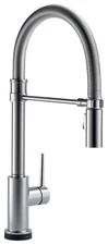 Delta 9659T-DST Trinsic Pre-Rinse Pull-Down Kitchen Faucet - Arctic Stainless