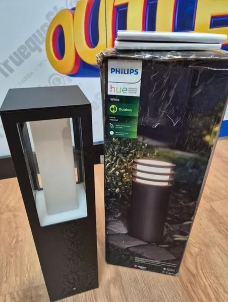 Philips Hue Impress Pedestal o sobremuro exterior
