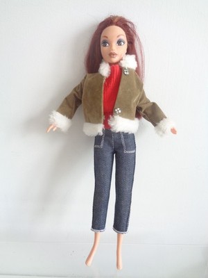 Vintage My Scene Chelsea Doll by Mattel 1999 Wildlederjacke Jeans rote Haare