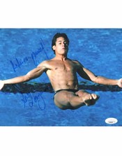 Greg Louganis signed 8x10 Photo Olympics