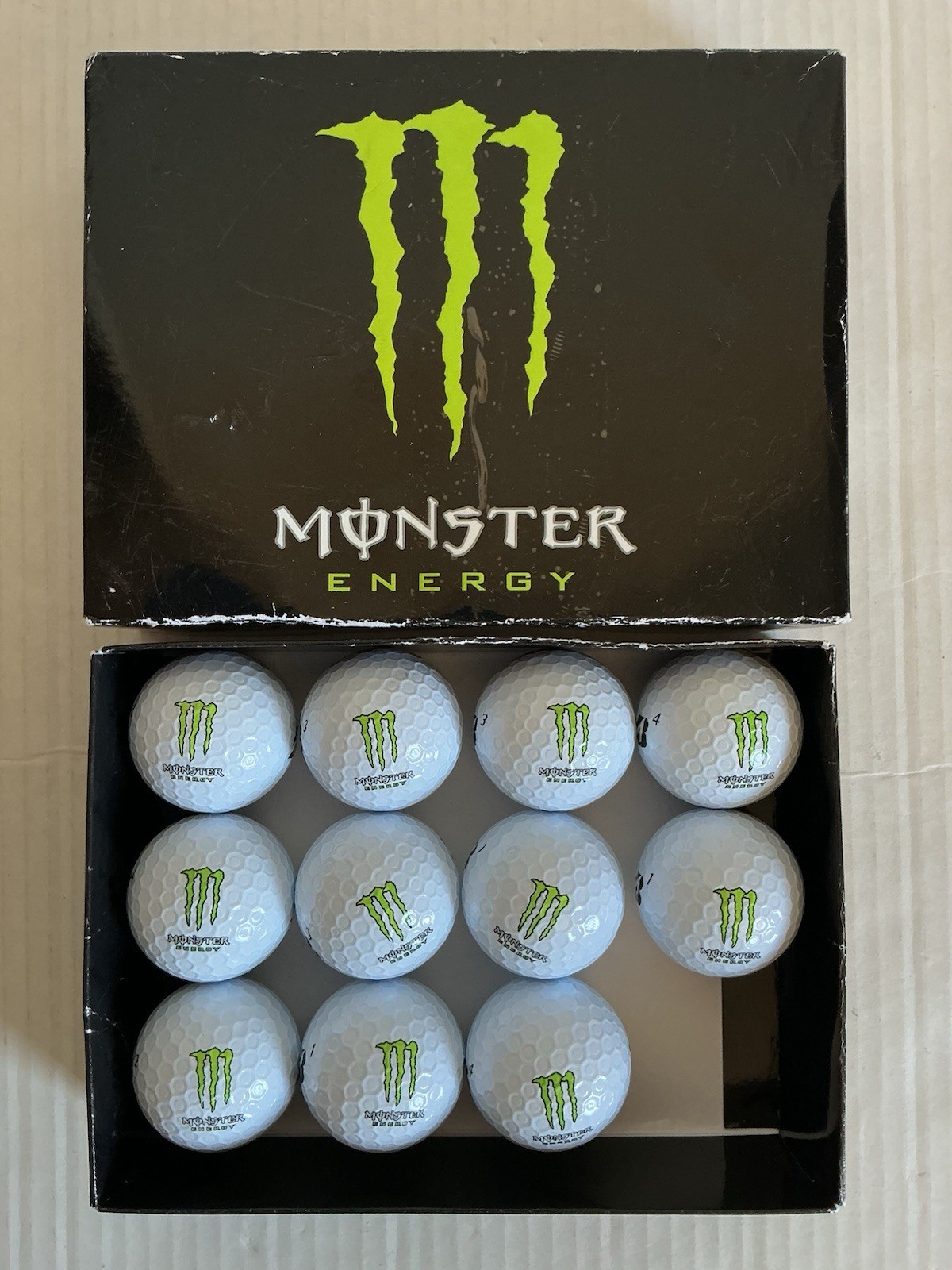 Monster Energy Golf Balls Bridgestone 11-Balls Advertising Collectible