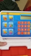 Toy Cash Register Pretend Play Electronic Preschool Educational Shop Equipment