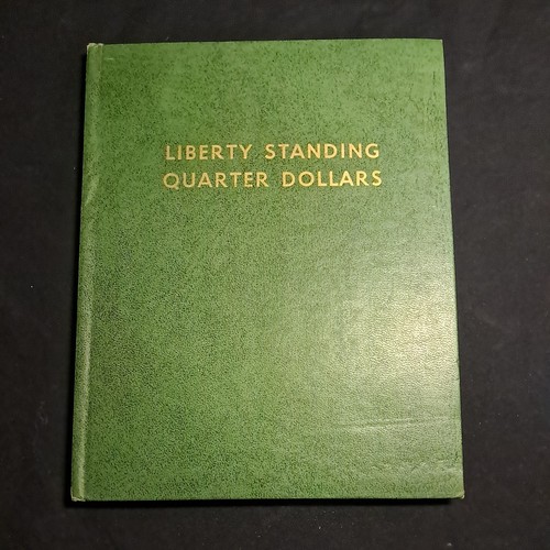 VTG Green Whitman Standing Liberty Quarter Dollars Book 1916-1930