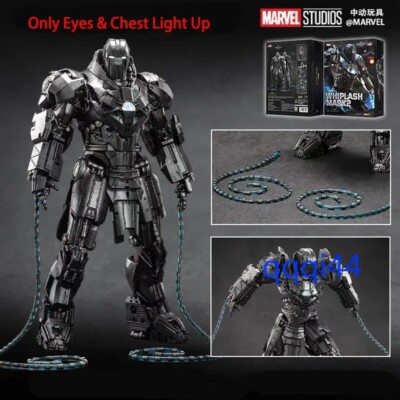 New ZD Marvel Toy Blacklash Whiplash Action Figure Xmas Gift Iron