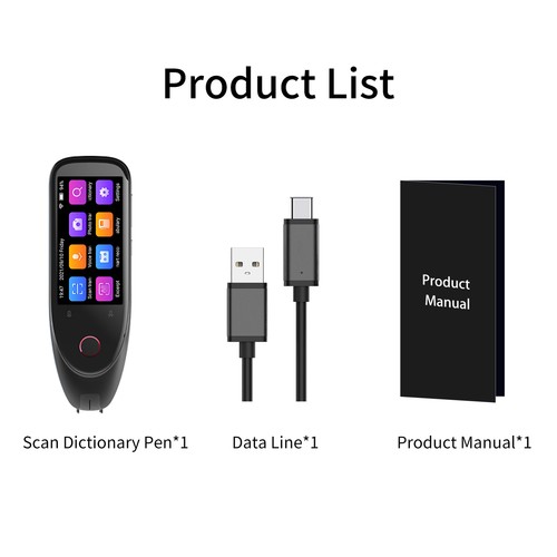 Translator Pen Smart Scan Translation Pen Text Reading Pen 117 Language J4E1 - Picture 12 of 12