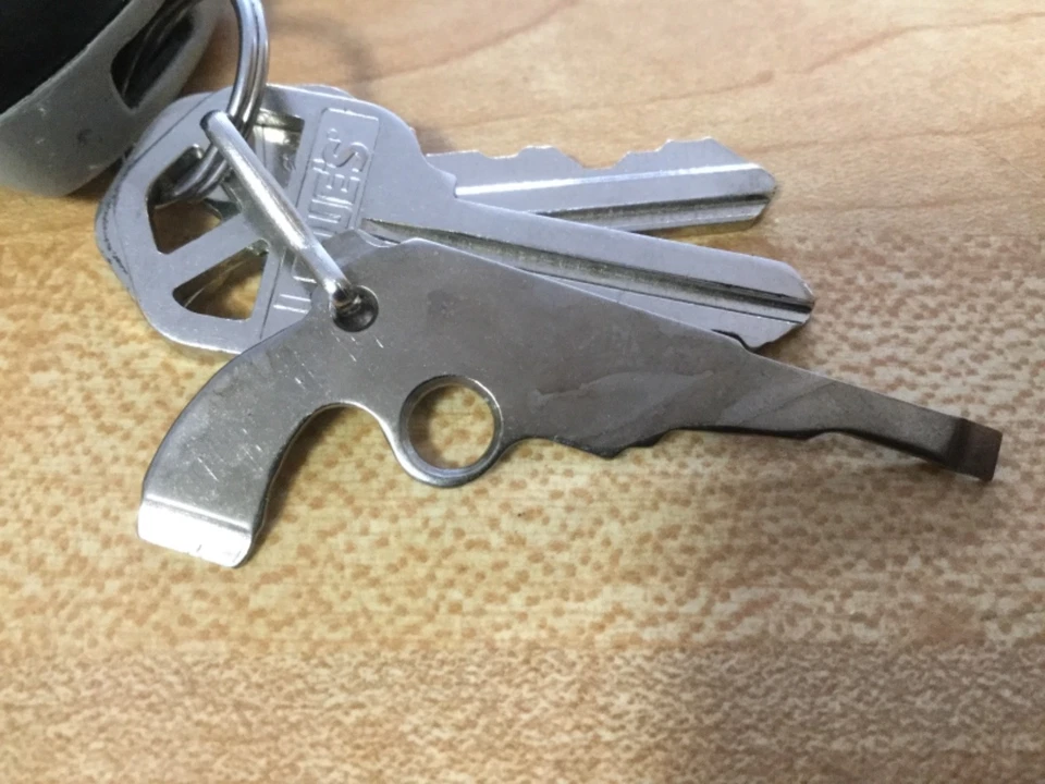 Ruger,Colt,S&W,Winchester, zipper pull, adjusting tool keychain screwdriver ,EDC - Image 4 of 4