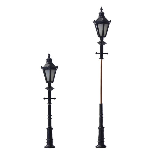10pcs Model Railway Led 1:87 Lamps Street Lights HO Scale 6.5cm 3V LNH06 - Picture 2 of 5