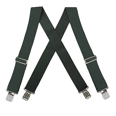 SuspenderStore Welch Logger Suspenders - GATOR CLIP - 6 Colors & 2 Sizes