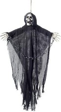 Hanging Reaper Skeleton Decoration US
