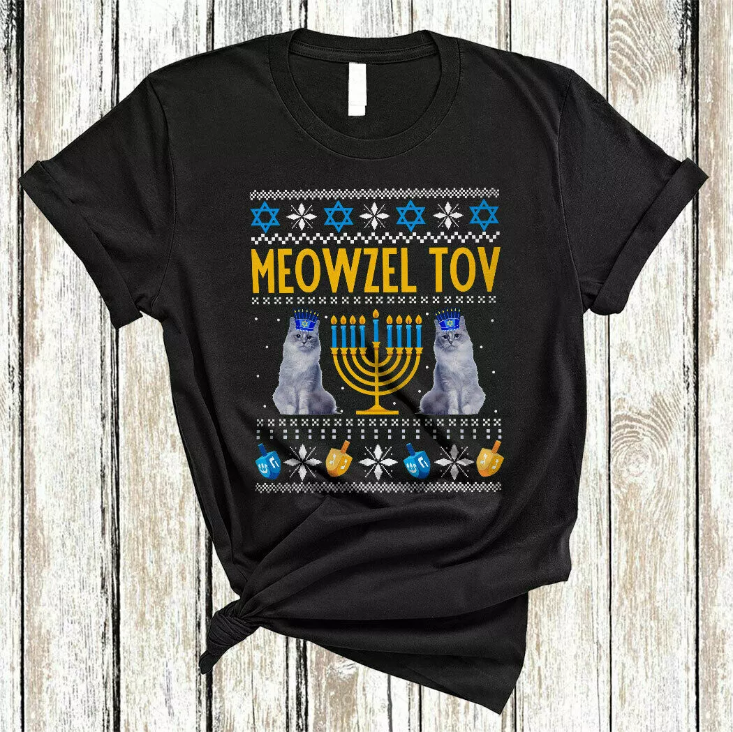 Hanukkah cat cheap sweater