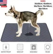 Dog Pee Pad Reusable Washable Mat Waterproof Urine Pad for Car Floor Sofa Pets