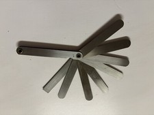 Vintage Kastar 4” Long Feeler Gauge, has 3” long scale. Made in the USA.