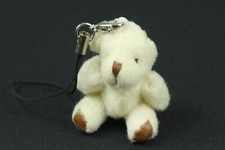 Teddy Teddy Bear Mobile Phone Charm Miniblings Mobile Jewelry Plush Bear White
