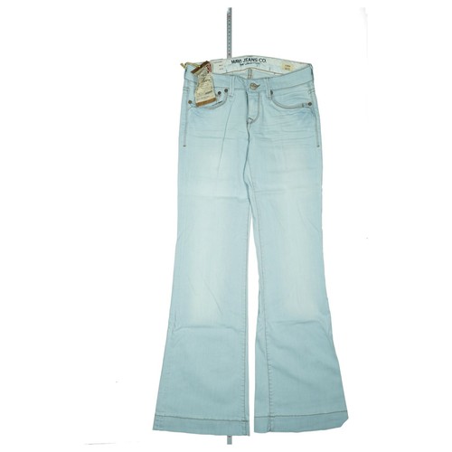 MAVI Cora Ladies Jeans Bootcut Pants Stretch Low R Wide Leg W25 L32 Bright  Blue | eBay