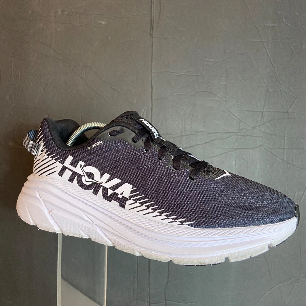 Hoka One One Rincon 2 Mens Running Shoes Black Red Grey Sneakers Low Top‎ Hoka One One Rincon Review - Running Northwest main image 4