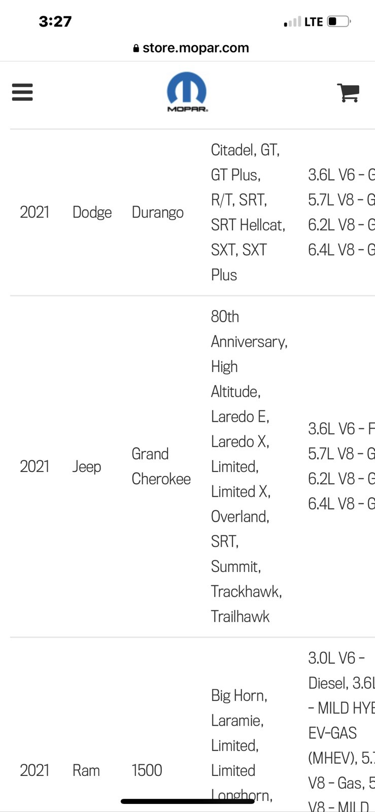 MOPAR TOUCHUP TOUCH UP PEN/CLEAR COAT05163838ABWHITE PEARLPWDNEW