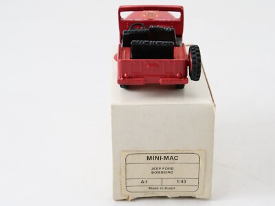 Miniature Minimac 1/43 Jeep A1 – Brésil, Collection