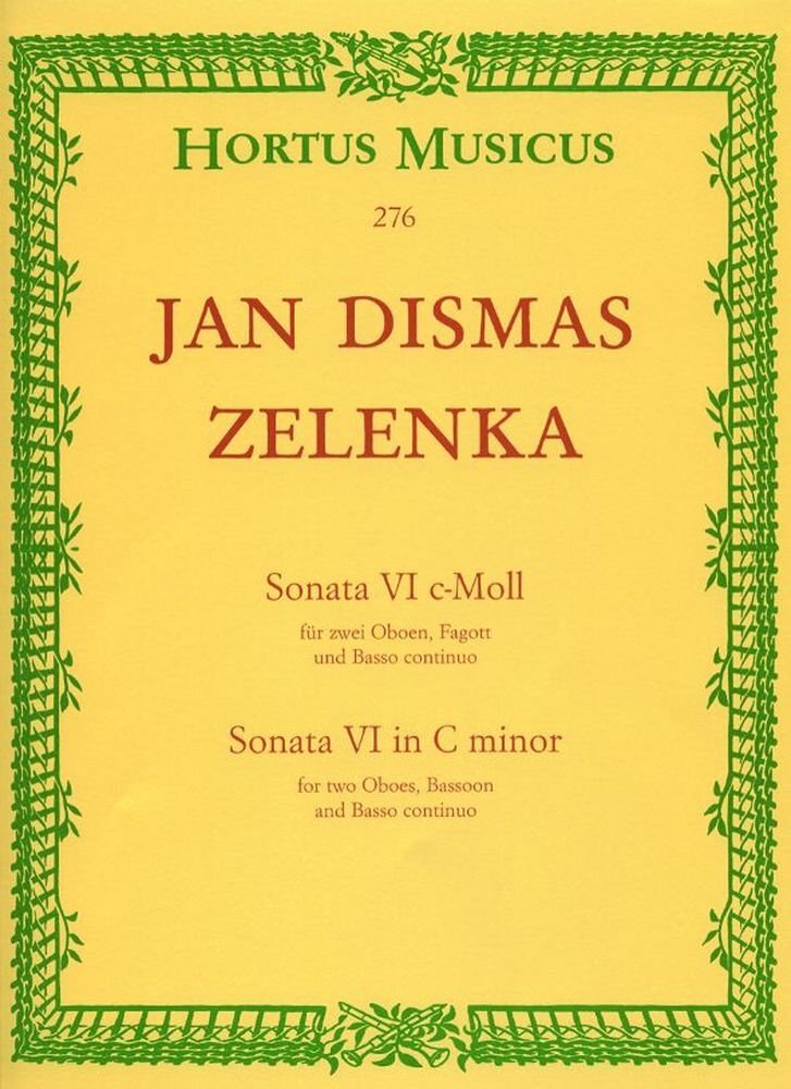 Jan Dismas Zelenka-Sonata No 6 C Minor-first Oboe, Violin, second Oboe, Bassoon