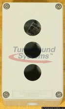 Schneider Electric XAPG29703 Control Station, Three Hole, NEW!