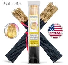 EGYPTIAN MUSK Incense Sticks 11" Bulk Pack Wholesale Hand Dipped Lot