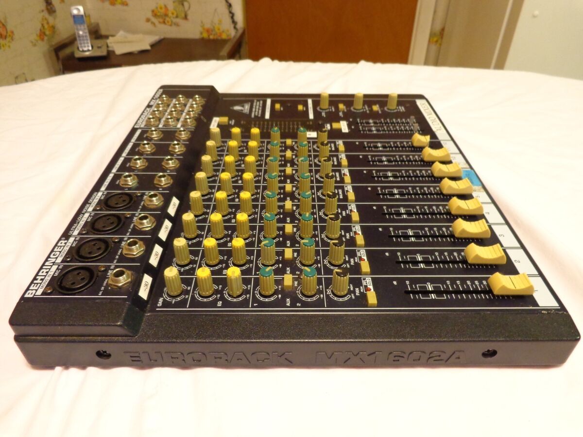 BEHRINGER EURORACK MX1602A AUDIO MIXER | eBay BEHRINGER EURORACK MX1602A AUDIO MIXER | eBay