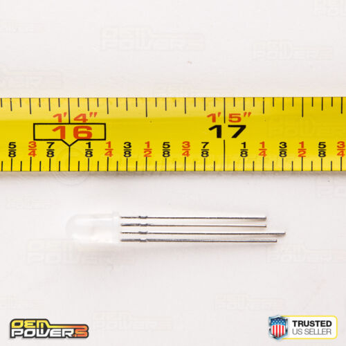 24 X RadioShack 5mm High Brightness Full Color Tri LED #2760028 BULK PACK NEW - Picture 3 of 4
