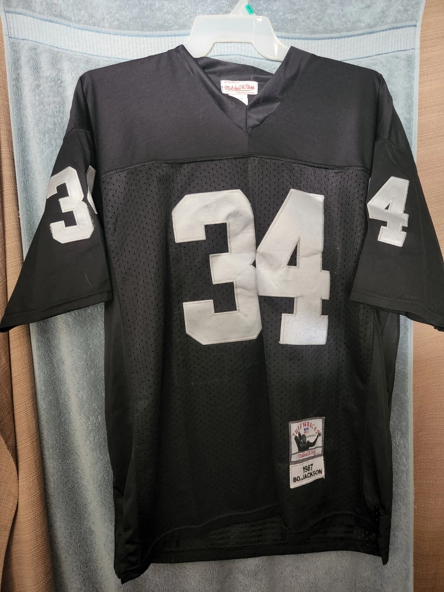 NFL Los Angeles Raiders Men's Mitchell & Ness 1988 Bo Jackson #34