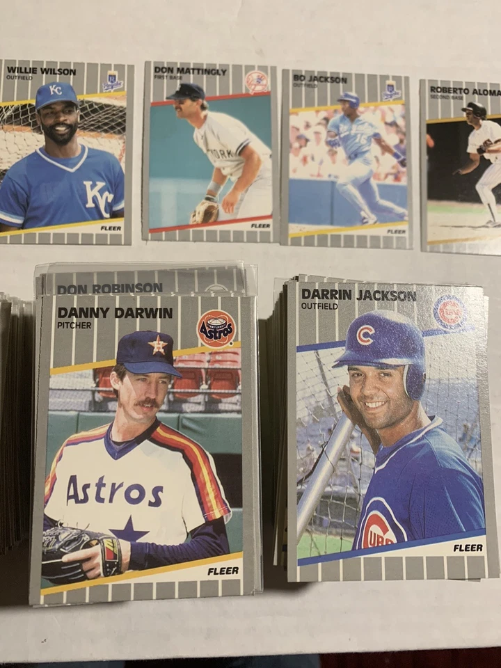 1989 Fleer Baseball Complete Your Set Pick the cards you need #251-500 - Image 3 of 4