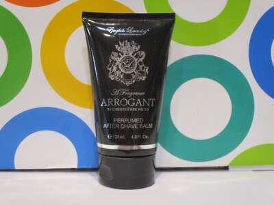 #ad ENGLISH LAUNDRY ARROGANT PERFUMED AFTER SHAVE BALM 4.0.OZ $20.00