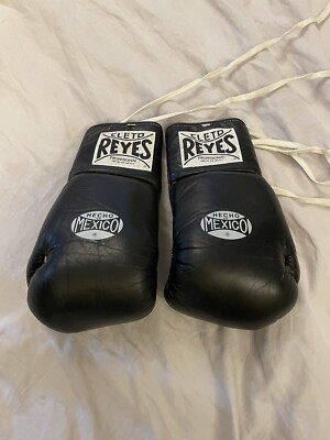 cleto reyes Boxhandschuhe schwarz 10oz