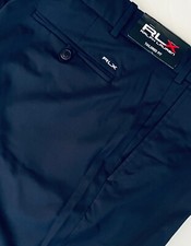 NEW RLX Ralph Lauren Men's Tailored Fit Solid Golf Pants Blue Navy 36x32 125