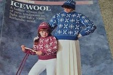 Reynolds IceWool Pattern Book Vol 211 traditional family sweaters 
