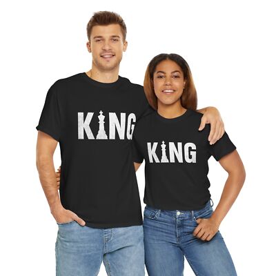 King chess T-shirt Chess Lovers Shirt, Unisex T-Shirt, Gift for Him, Casual Wear