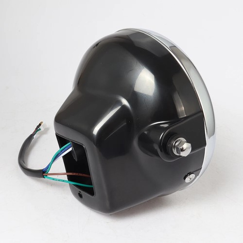 Faro Moto Redondo Faro Alto Bajo Luz 12V Lámpara Iluminación Universal - Imagen 4 de 9