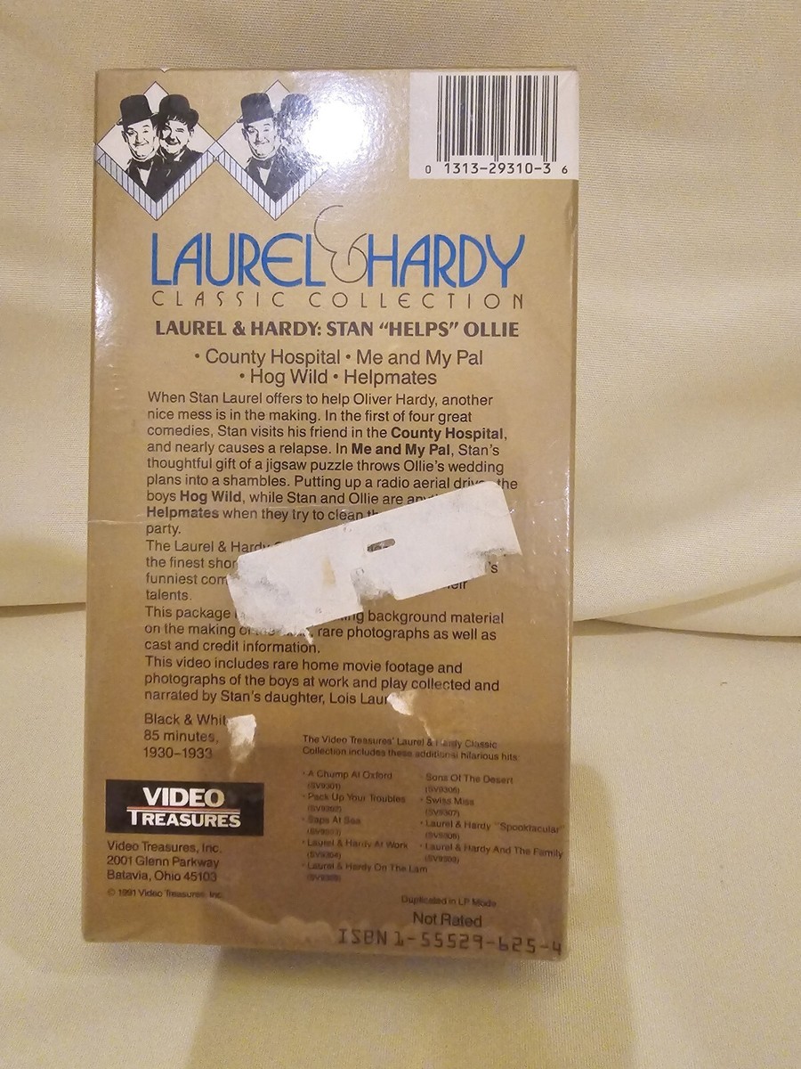 その他 Laurel &amp; Hardy: Stan Helps Ollie [VHS] Laurel & Hardy : Stan 
