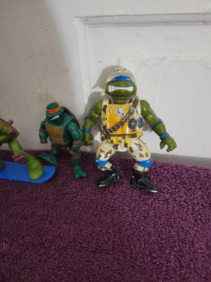 Lote Tortugas Ninja Pequeñas Foto 2 de 4