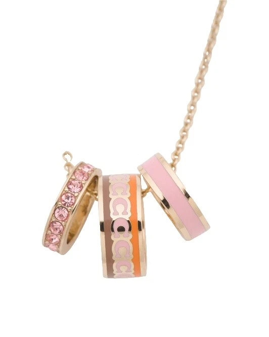 Collares y colgantes De moda Esmalte Coach