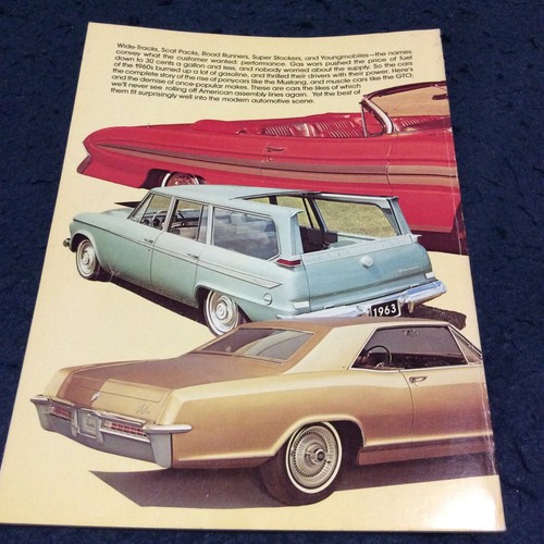 CARS OF THE 60S ● Paperback ● 1979 ● Consumer Guide   🚗 🚓 🚕 - Picture 2 of 8