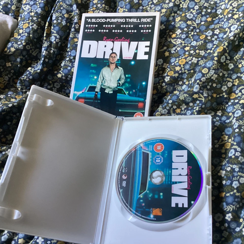 Funda de cartón Drive 18 DVD Región 2 Reino Unido Ryan Gosling Carey Mulligan Foto 3 de 4
