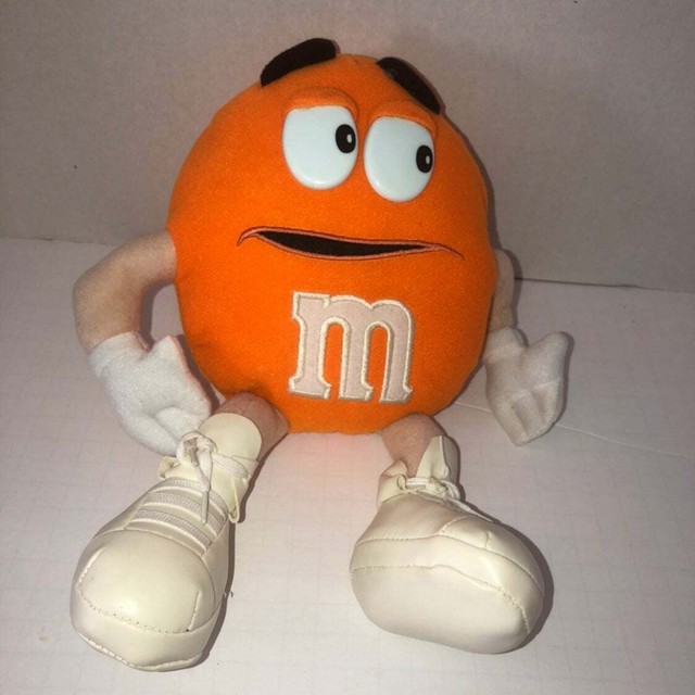 M&m's mars orange stuffed toy plush eBay