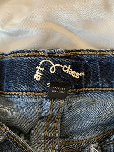 Art Class Toddler Girl Distressed Jean Denim Shorts Size 4/5 - Picture 4 of 4