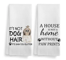 Shih Tzu Dog Towel Dog Kitchen Towels Shih Tzu Dog Kitchen Towels and Dishclo...