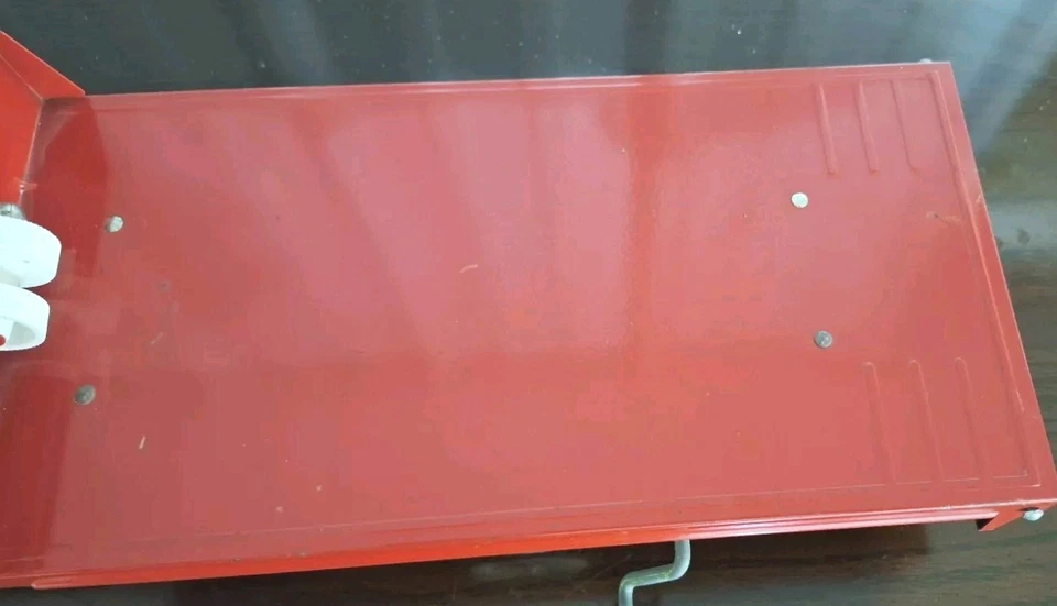 Винтаж 1960-е Tonka Toys Пандус Подъемник Платформа Эвакуатор - Изображение 4 из 4