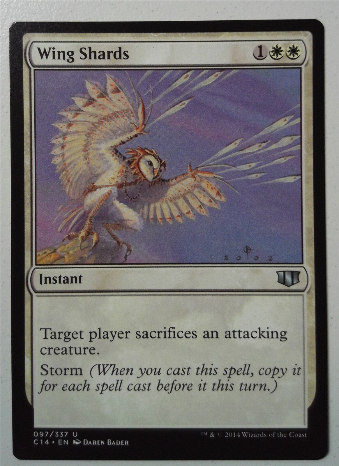 Wing Shards *Uncommon* Magic MtG x1 Commander 2014 SP