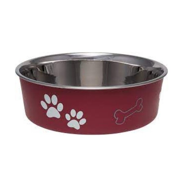 Bella Hund SchüSseln M Merlot Hergestellt In Usa-image