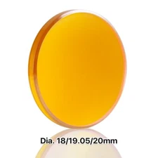 20mm CO2 Laser Lens FL: 2"/50.8mm ZnSe Focal Lens for Cutting Engraving 10.6um