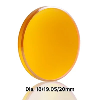 CLOUDRAY 20mm CO2 Laser Lens FL: 2"/50.8mm ZnSe Focal Lens for Cutting Engraving 10.6um