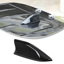 Roof Shark Fin Aerial Antenna Cover Gloss Black For Hummer EV 2024+ Gloss Black