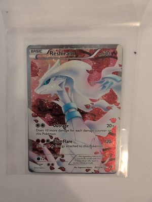 Pokemon Reshiram (Full Art) RC22/RC25 Legendary Treasures Radiant