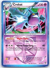 Crobat 55/135 Holo Rare Plasma Storm Pokemon Damaged on eBay